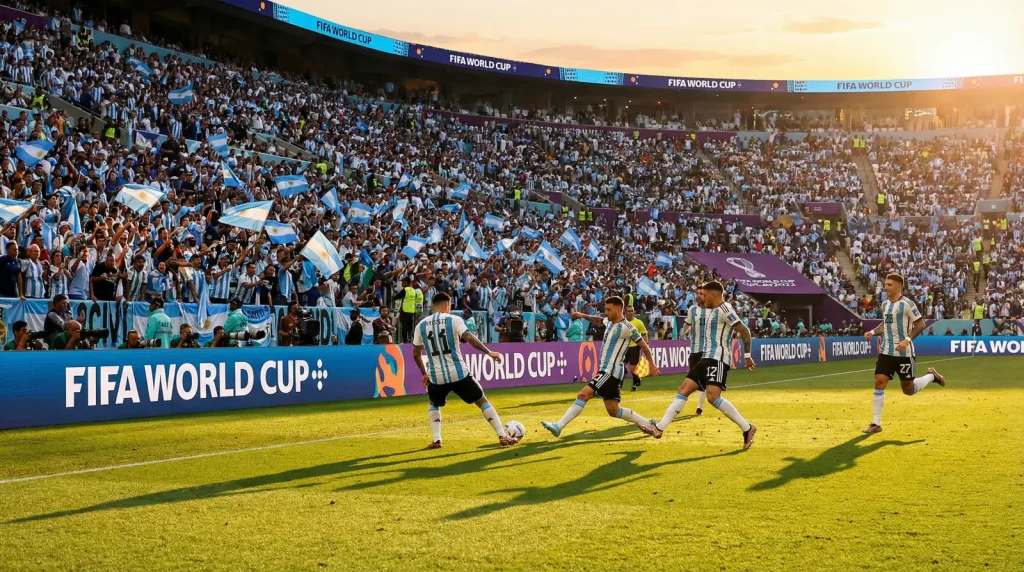 Argentinas landslag som tittelforsvarer i VM 2026