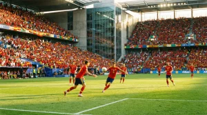 Spanias landslag i VM 2026 som regjerende europamester